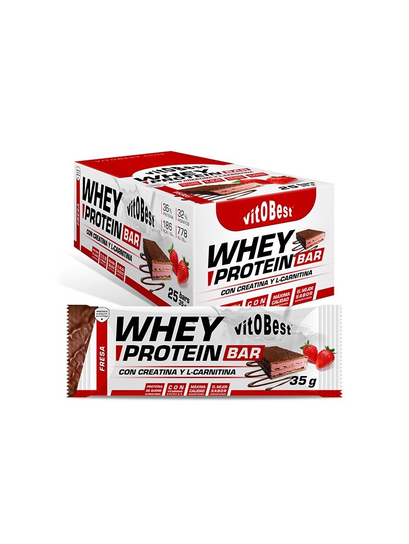 Barrita de proteína · Chocolate · Whey Protein Bar · 35 g
